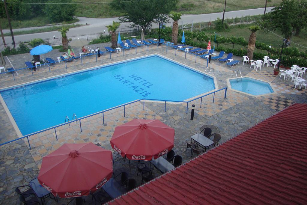 Hotel Pantazis Paralia Pantaleimonos Bagian luar foto