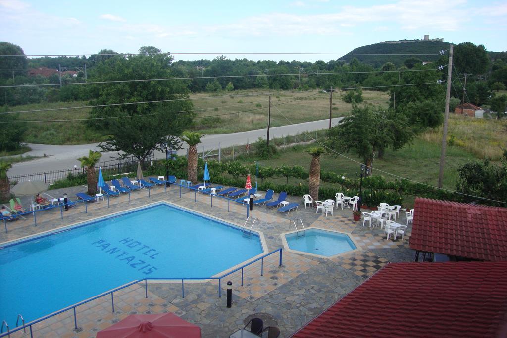 Hotel Pantazis Paralia Pantaleimonos Bagian luar foto