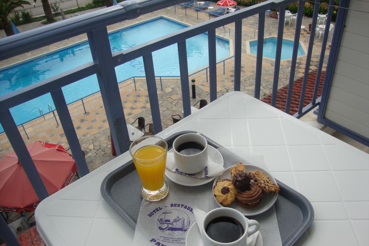 Hotel Pantazis Paralia Pantaleimonos Bagian luar foto